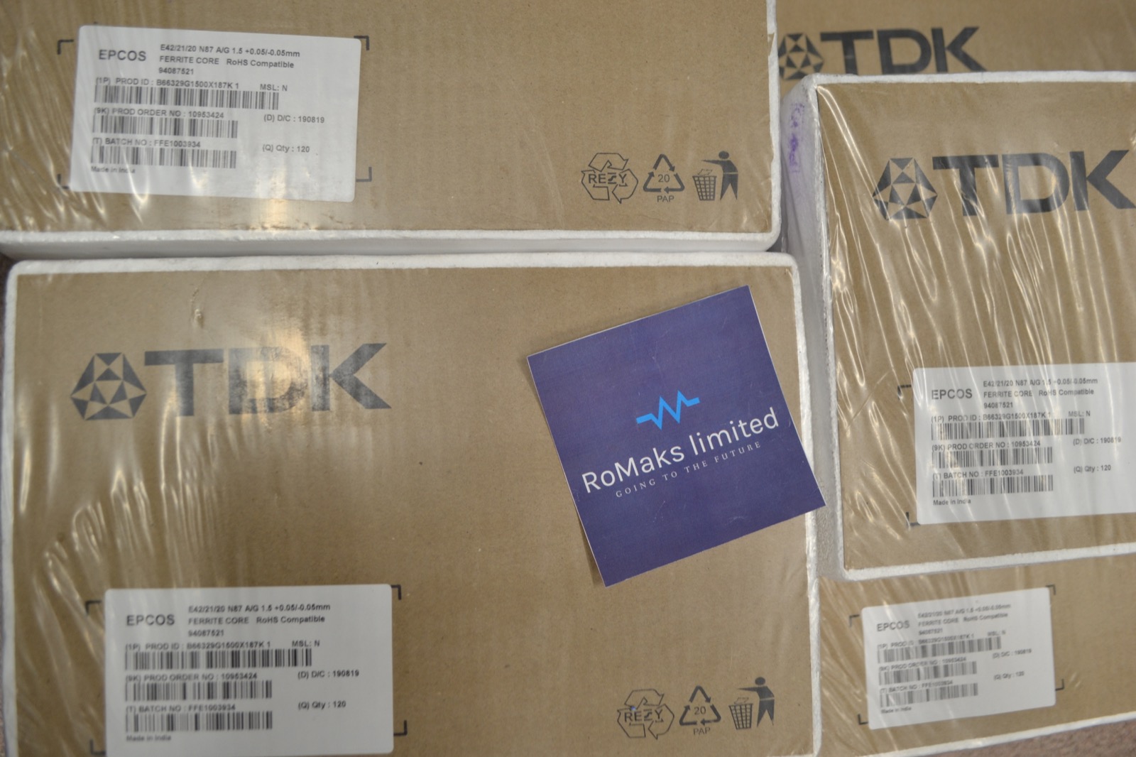 Branded industrial/electronic product handled by RoMaks Limited for B2B sourcing and supply